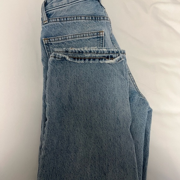 Denim Forum Marlo Jeans - light wash (Aritzia) - Picture 6 of 6